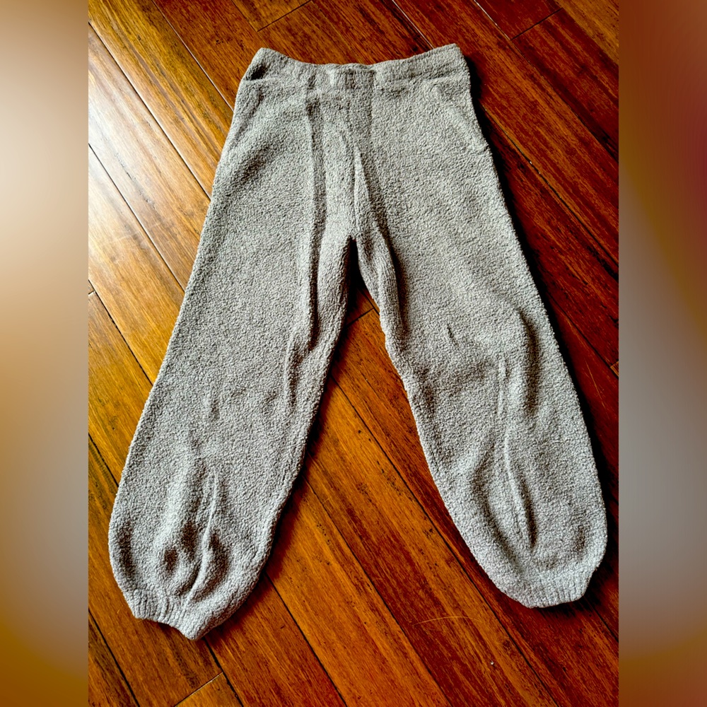 SKIMS Cozy Knit Jogger- color smoke- size L/XL
